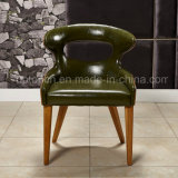 Comfortable PU Leather Dining Chair with Wood Frame (SP-HC063)