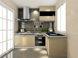 White Melamine Modern Oven Kitchen Cabinet