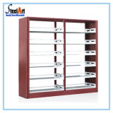 School Furniture Double Sided Library Book Shelf