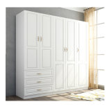 Morden New Design Wooden 5 Door Wardrobe for Bedroom