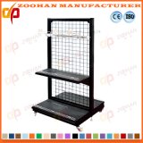 Industrial Metal Wall Wire Shelves Supermarket Display Storage Shelving (Zhs378)