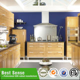 Best Sense New Design High Quality Cheap Kitchen Cabinets with Wood Door