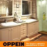 Oppein Europe Style Double Basin Alder Wood B...