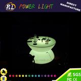 LED Mood Lighting Furniture Light up Round Luminous Table