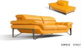 Living Room Furniture Modern Sofa with Italian Leather Sofa