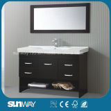 2016 America Style Modern Solid Wooden Bathroom Furniture with Mirror