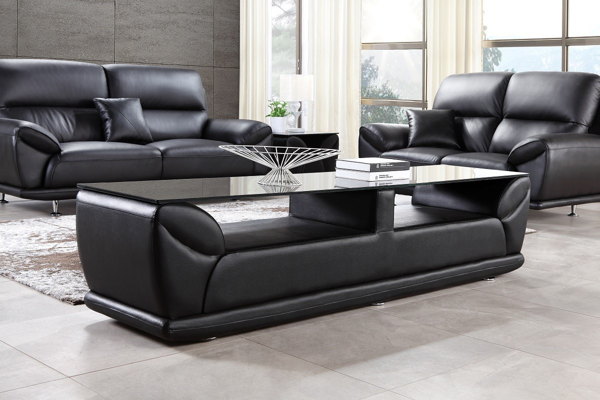 USA Market Hot Selling Top Grain Cowhide Leather Sofa Leisure Sofa