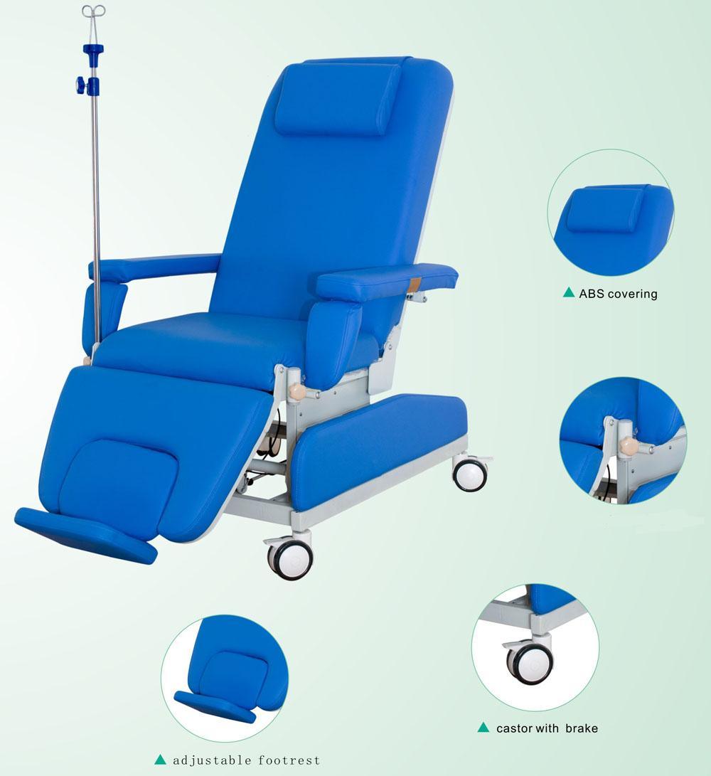 AG-Xd205 Blue Three Function Blood Donation Chair