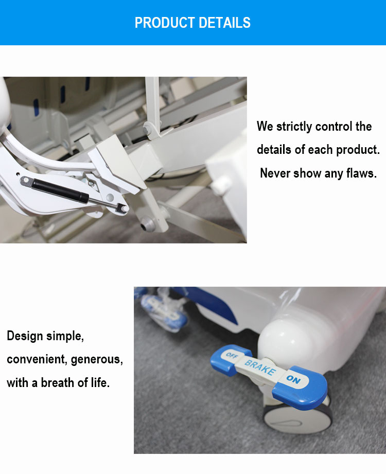 Five Function Electric Hospital Recliner Chair Bed (BS858C) Hospital