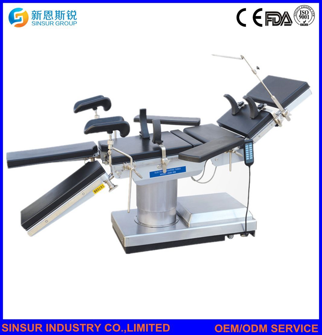 Hospital Shoulder Holder Adjustable Hydraulic Electric Medical Equipment Operating Table