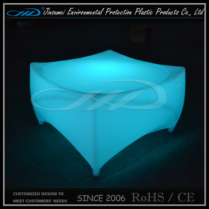 Colorful LED Furniture Coffee Table for Home Bar Party