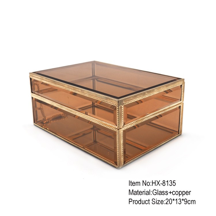 Latest Wedding Decoration Metal Jewelry Box Manufacturer