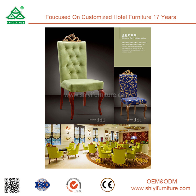 Hotel Room Furniture Antique Armless Wooden Chair