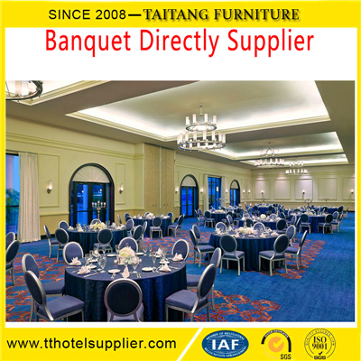 Wholesale Hotel Metal Stackable Iron Banquet Chair