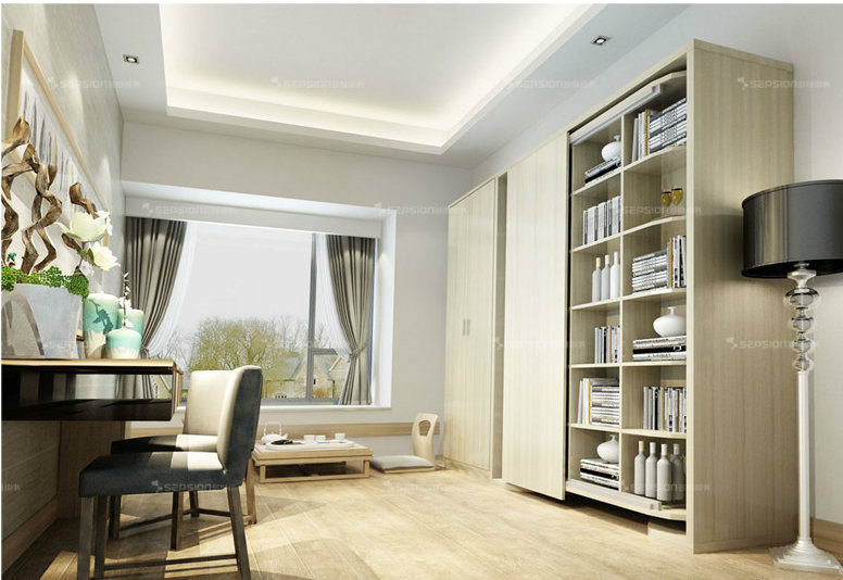 Sepsion Revolving Murphy Wall Beds Invisible Beds With Cabinet