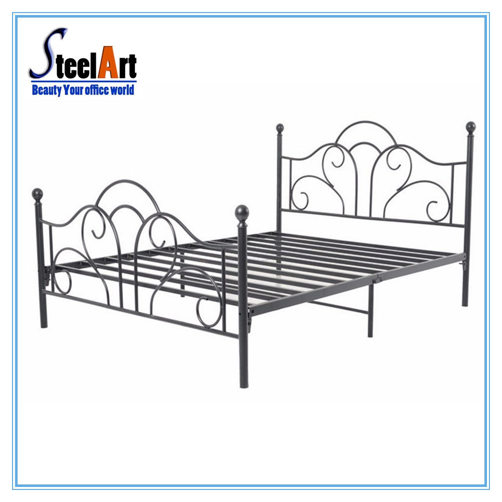 Home Furniture New Design Steel Single Bed