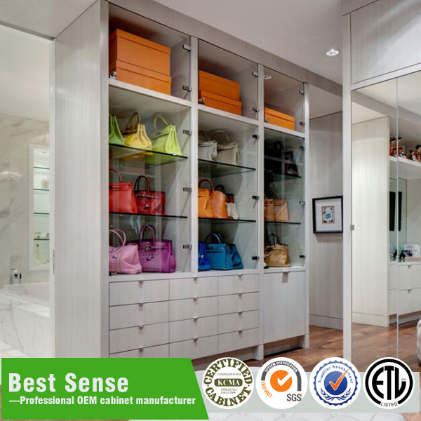 Cheap Modern Bedroom Wall Plywood Wardrobe Design