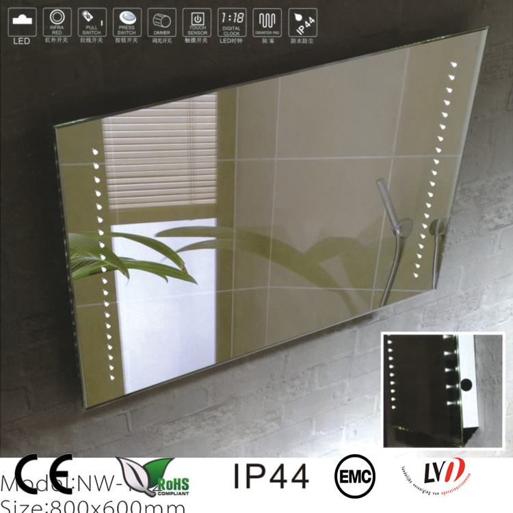 LED Bathroom Smart Custom Home Makeup Lighted Mirror
