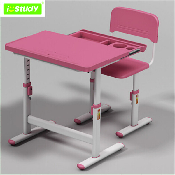 Height Adjustable Comfortable Youth Furniture Plastic School Desk Chair
