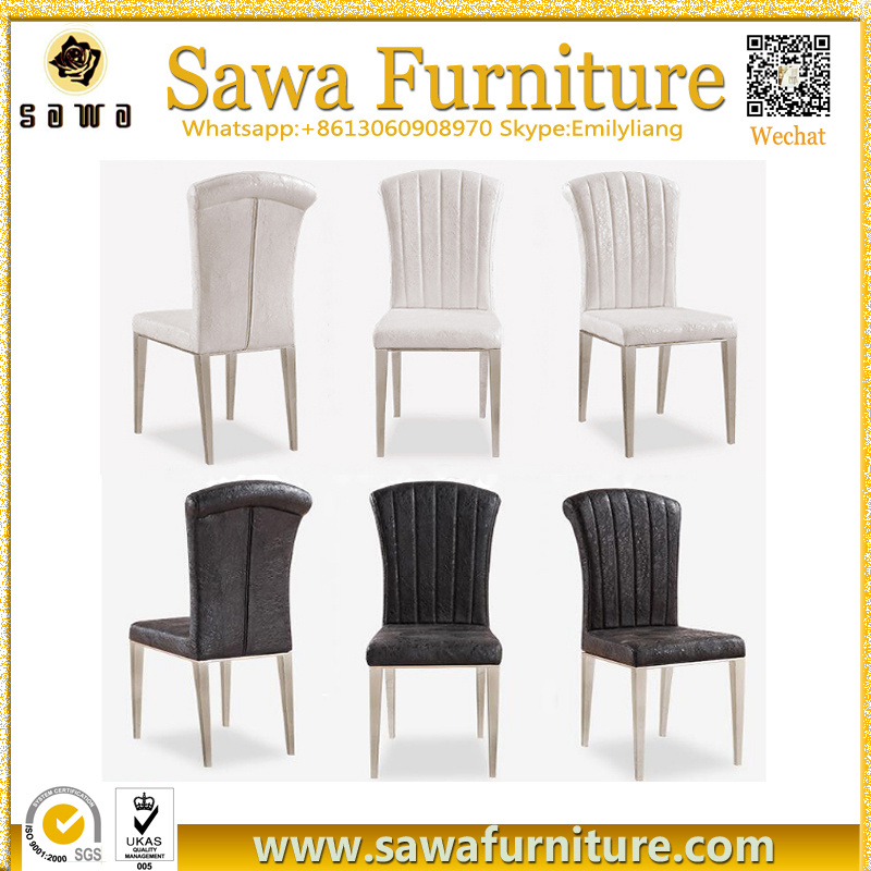 Hotel Furniture Stainless Steel Dining Chair for Wedding Event