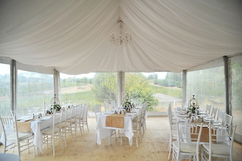 White Tiffany Chair/Leye
