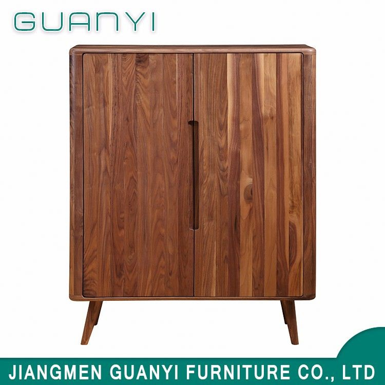2 Drawer 2 Wood Door Storage Cabinet with Kitchen Sideboard