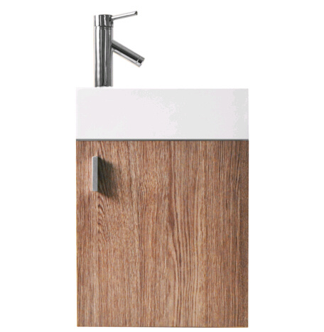 Small MDF Cabinet with Resin Basin