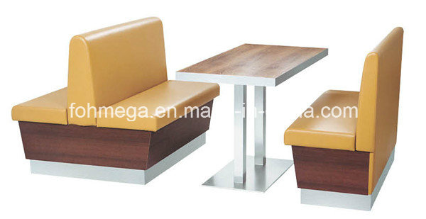 New Arrival Coffee Shop Booth and Table (FOH-CBCK07)