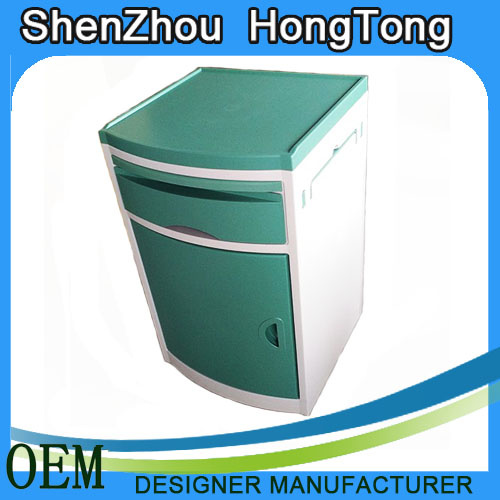 Green Plastic Bedstand for Hospital