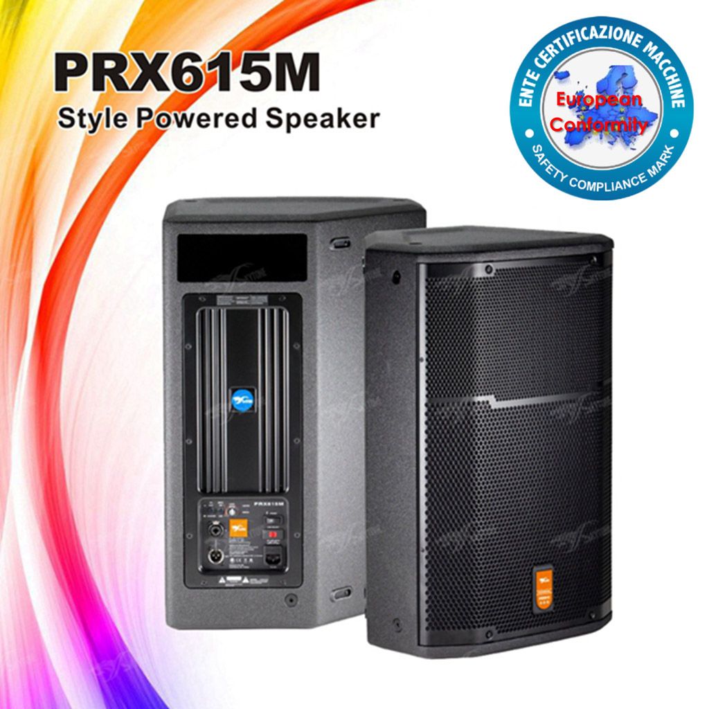 Prx615m Active Loudspeaker Cabinet Box Powered Speaker