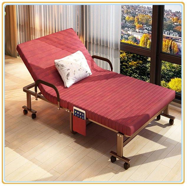 Double Folding Bed for Short Break and Guest Rest (190*120cm)
