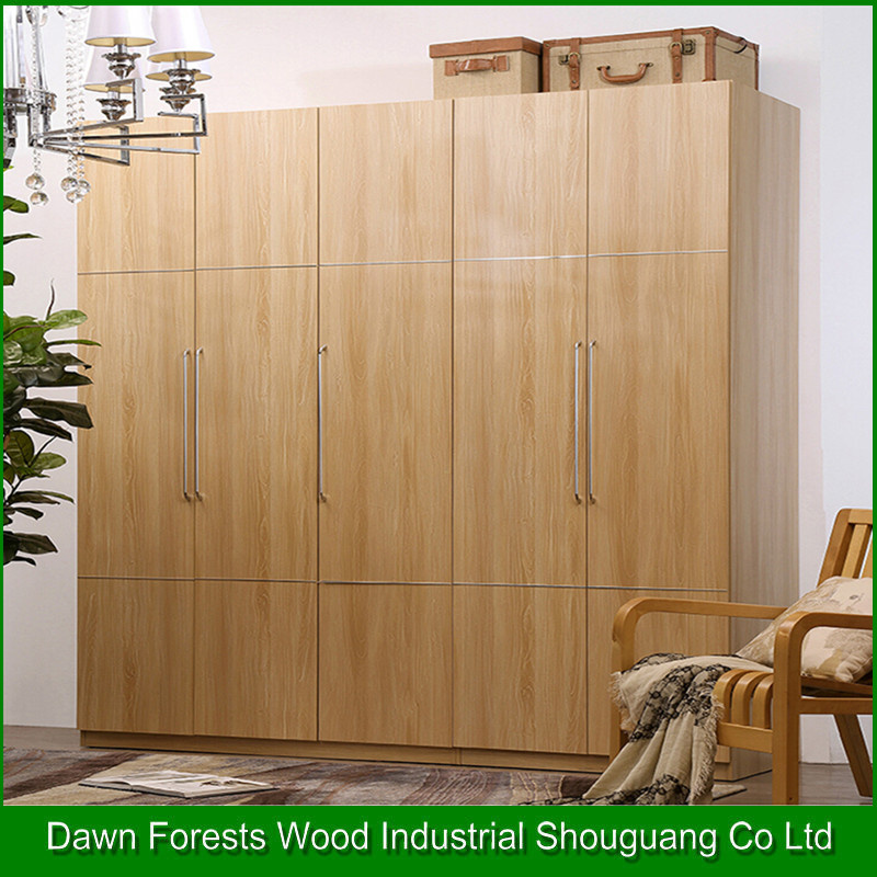 Modern Design Panel Furniture Wardrobe