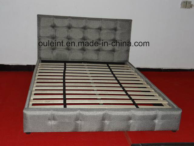 High Quality Morden Bedroom Furniture Fabric Bed