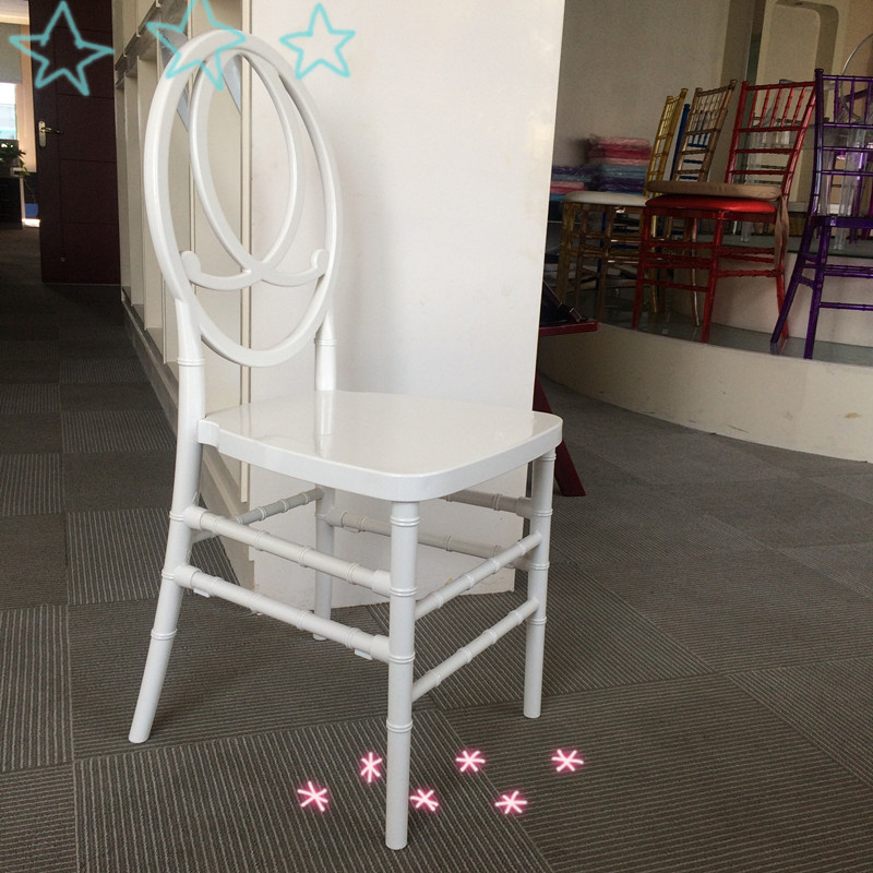 White PC Plastic Phoenix Chair for Wedding
