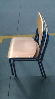 Cheap Stacking Bentwood Metal Dining Chair