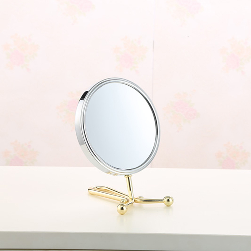 6 Inch Hand Makeup Mirror and Desktop Mirror