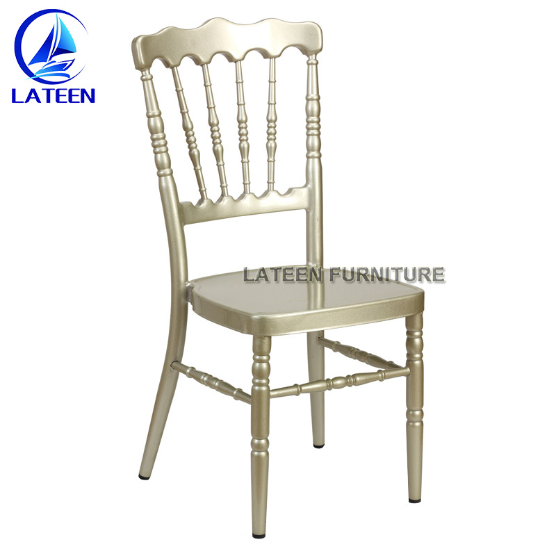 Indoor Event Furniture Metal Napoleon Chair