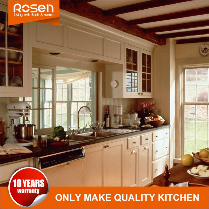 White Customized New Design Lacquer Kitchen Cabinet