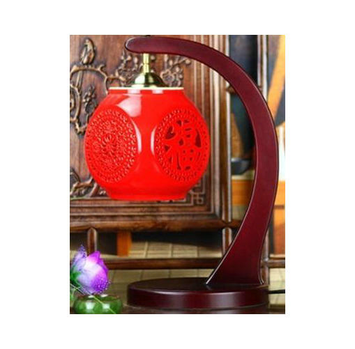 Antique Chinese Porcelain Chinese Traditional Table Lamp La-04