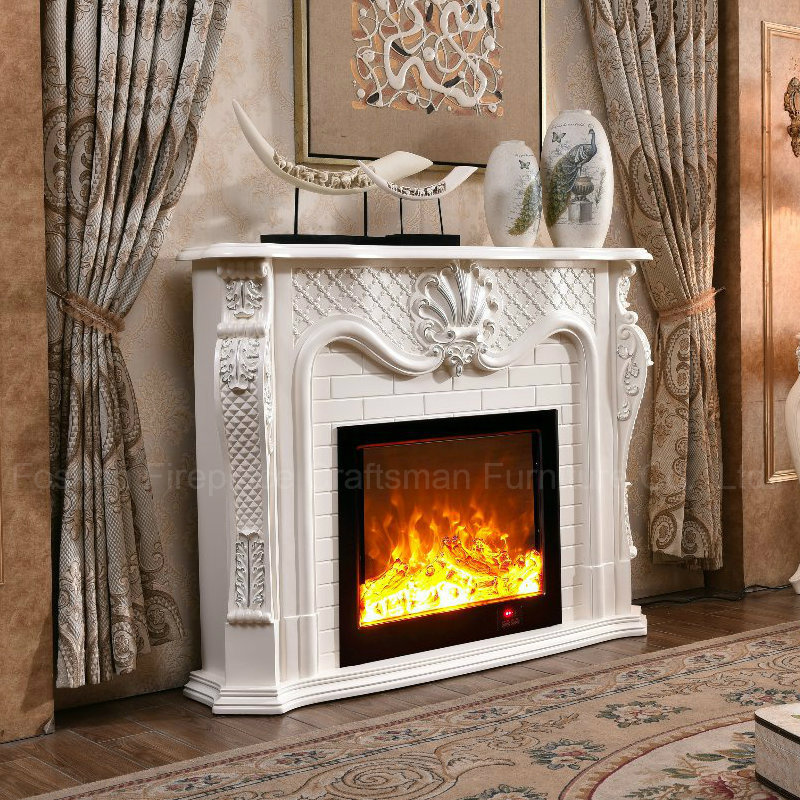 Hotel Furniture LED Light Heater Electric Fireplace (319B)