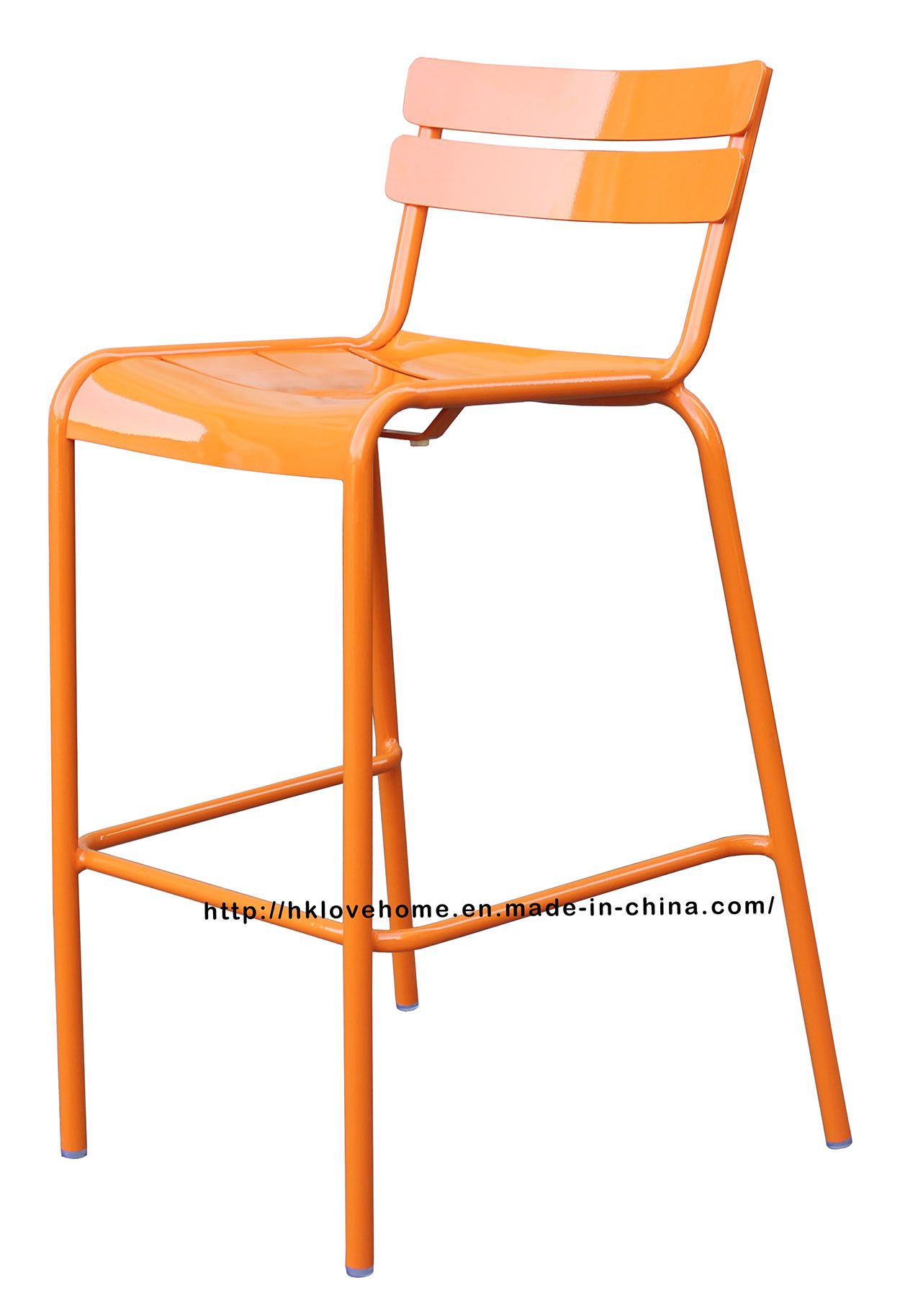Dining Restaurant Garden Coffee Luxembourg Stacking Orange Bar Chair