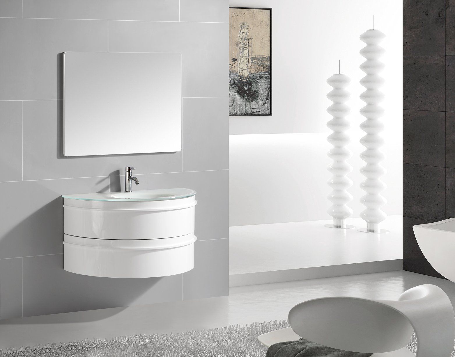 PVC Bathroom Cabinet