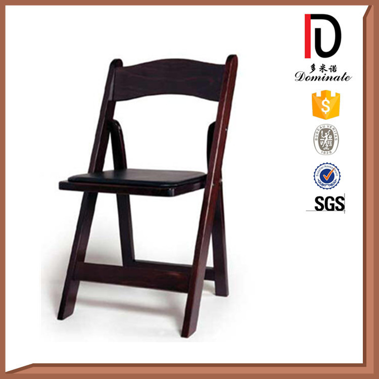 Event Party Rental Black White Wood Folding Tiffany Chair for Sale (BR-P098)