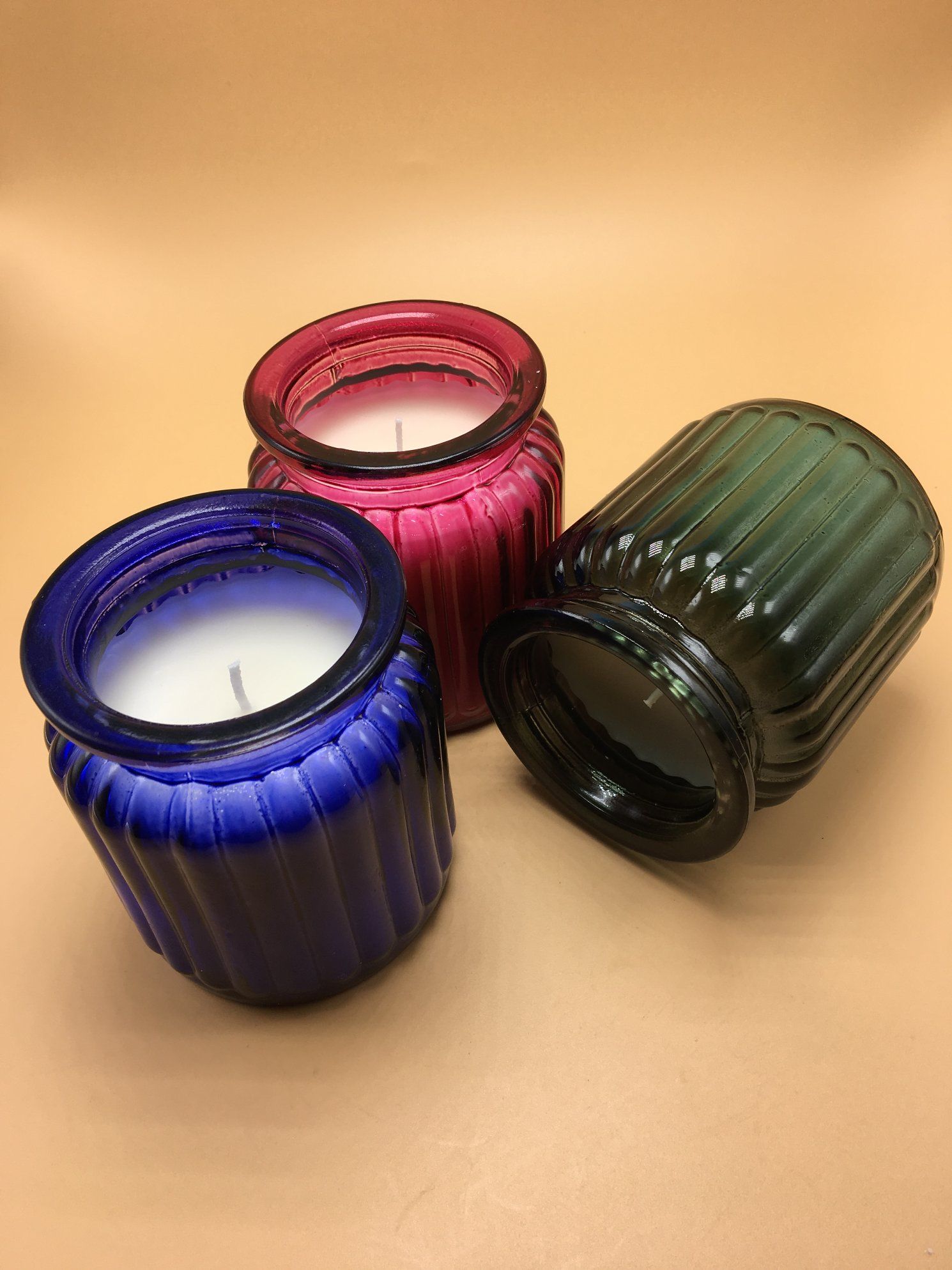Scented Candle in Glass Jar for Home Decoration