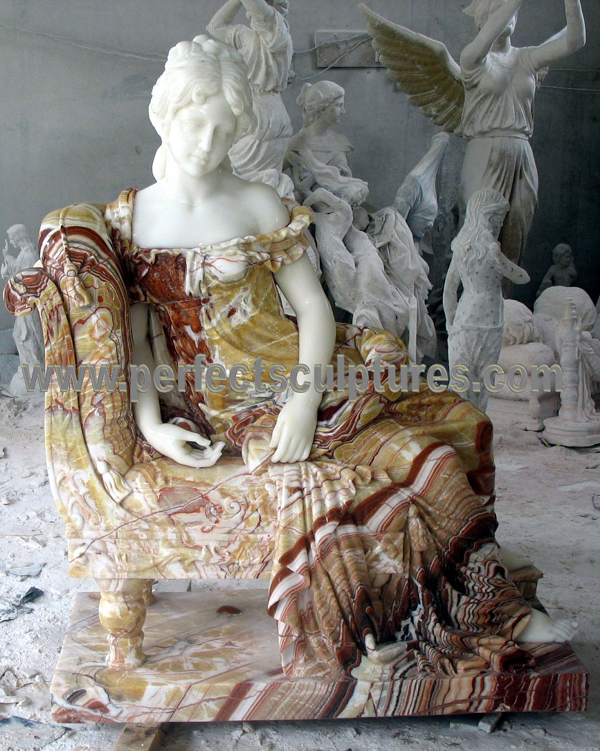 Carved Stone Garden Statue for Home Decoration (SY-C1228)