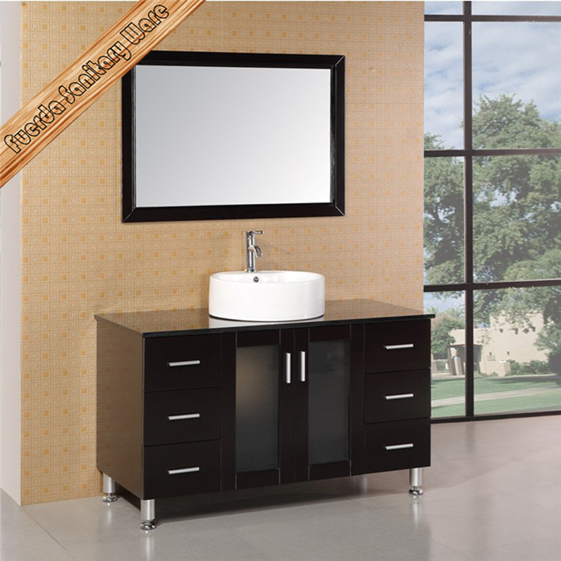 Hotel and Home Used Solid Wood Bathroom Vanity