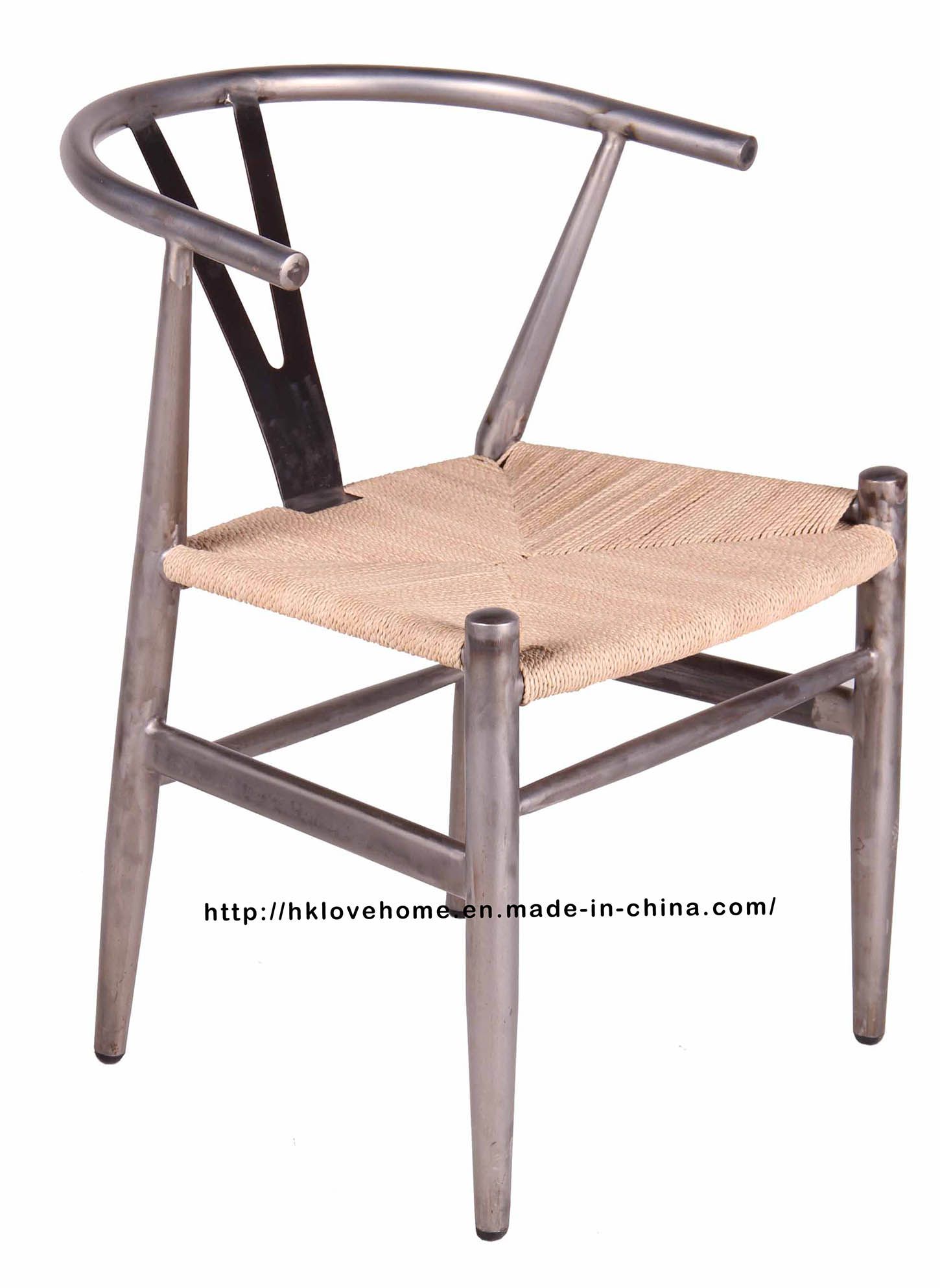 Modern Restaurant Dining Coffee Leisure Furniture Metal Y Chair