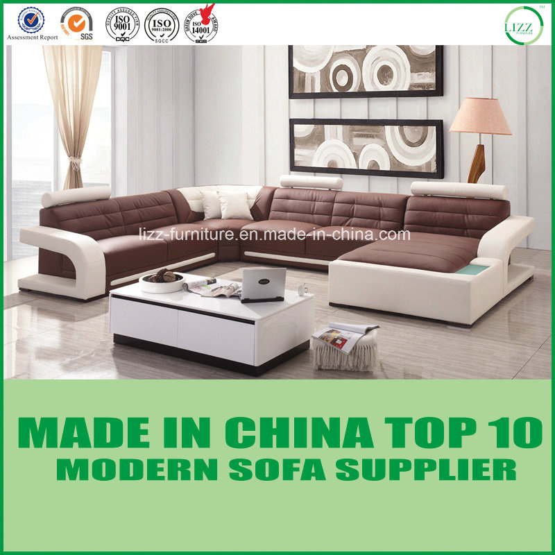 Miami Modern Furniture Wooden Frame Corner Sofa