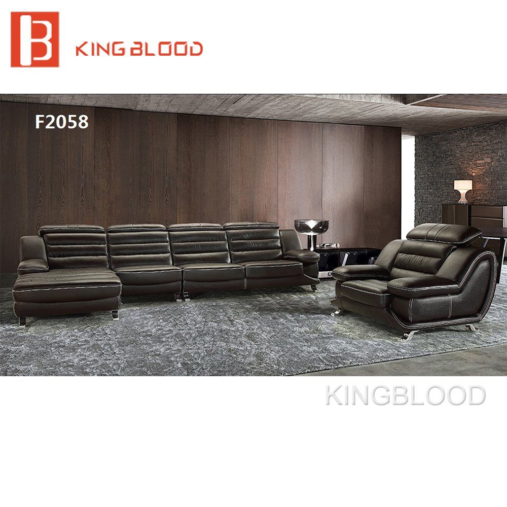 5 Seater Sofa Recliner Leather Couchcorner Sofa