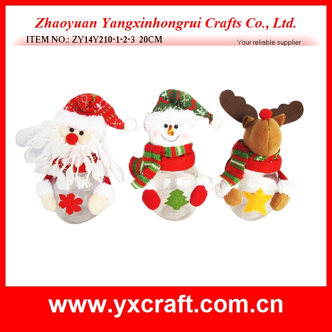 Christmas Decoration (ZY14Y210-1-2-3) Santa Bottle Snow Globe